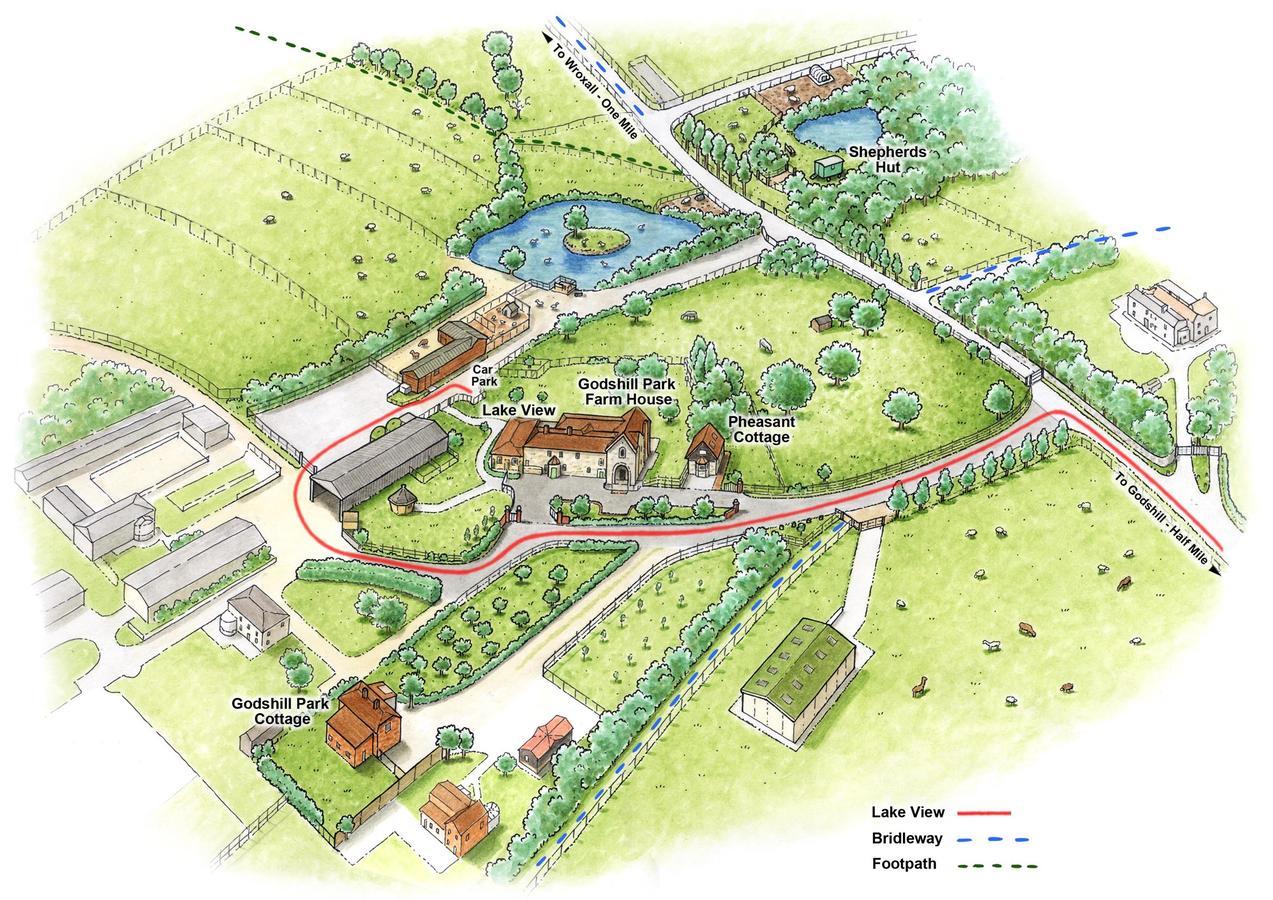 Godshill Park Cottages 外观 照片